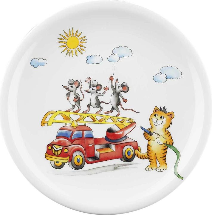 Actual product image Seltmann Kids plate speedy cars, set of 3