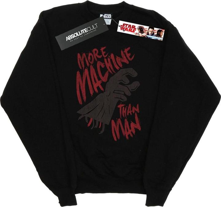 Immagine prodotto Star Wars More Machine Than Man Felpa Uomo (3XL)
