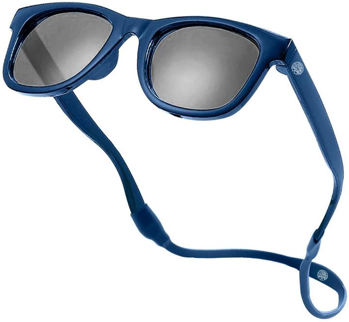 Baby Sunnies Kinder-Sonnenbrille mit Band Blau