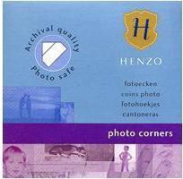 Actual product image Henzo Photo corners white 1000x24