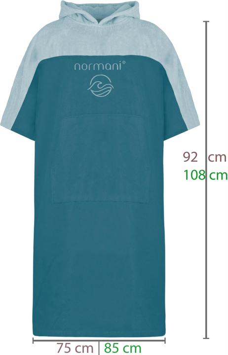 Actual product image Normani Surfer Poncho Kuta - 8535 (S/M)