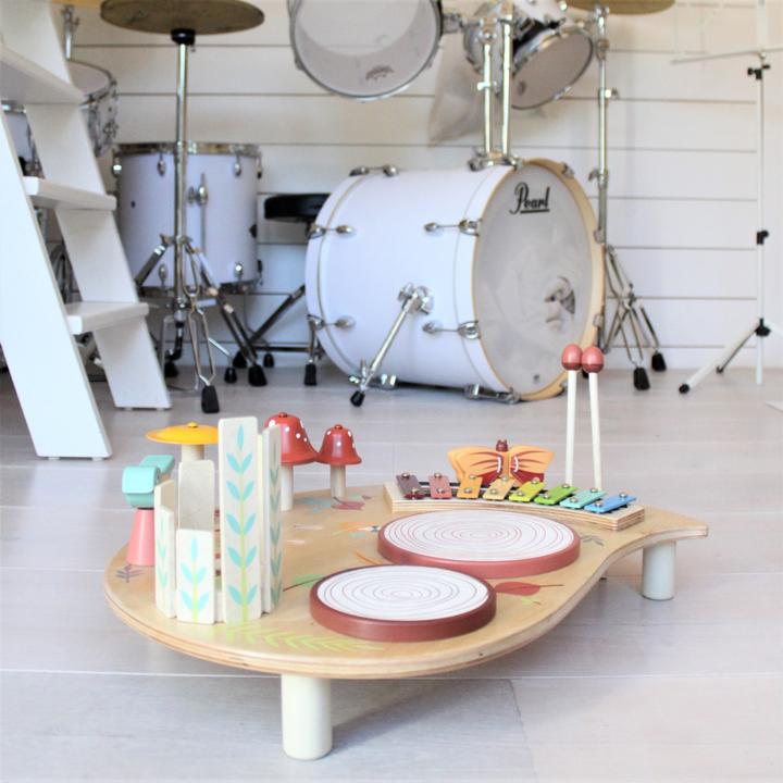 Actual product image Tender Leaf Toys Music table (German, French, Italian, English)