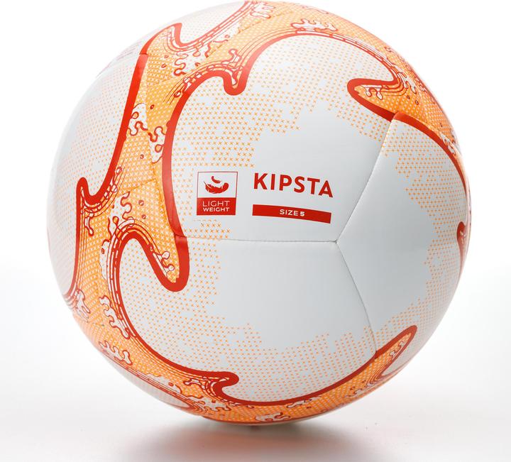 Actual product image Kipsta Beachsoccer Hybridball Light size 5 - white/orange (5)