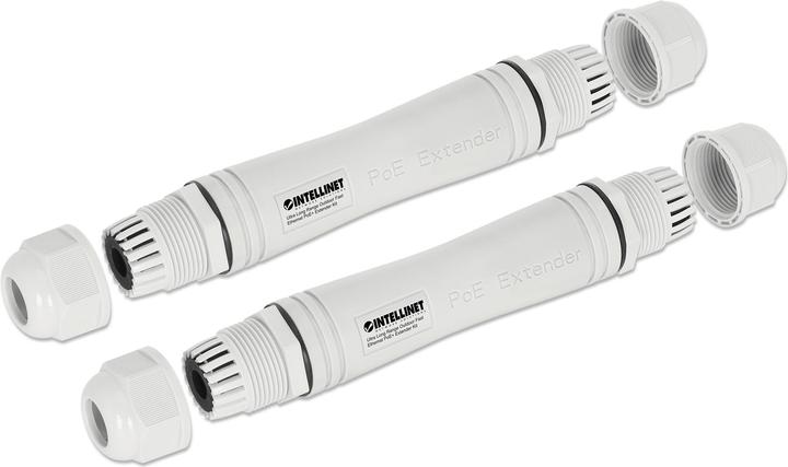 Image du produit Intellinet Kit extenseur PoE+ Fast Ethernet extérieur à très longue portée