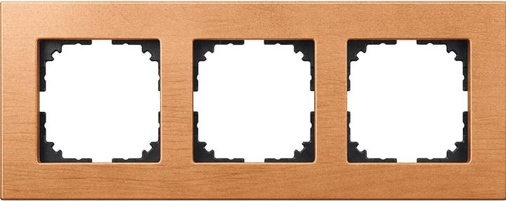 Produktbild Merten Rahmen 3f buche mt M-PLAN Holz f.GEB-K MEG4053-3470