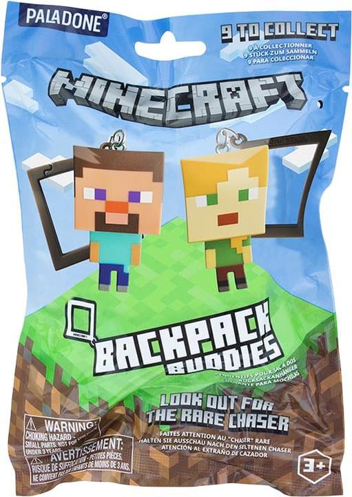 Actual product image Paladone Products Minecraft Backpack Buddies ( Assorted )