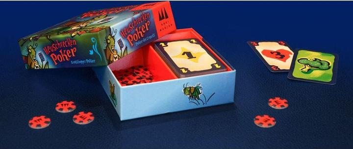 Image du produit Schmidt Spiele Sauterelles Poker (Allemand)