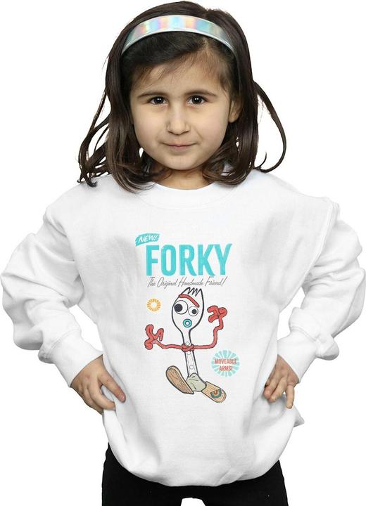 Produktbild Disney Toy Story 4 Forky Handmade Friend Sweatshirt Mädchen (140, 146)