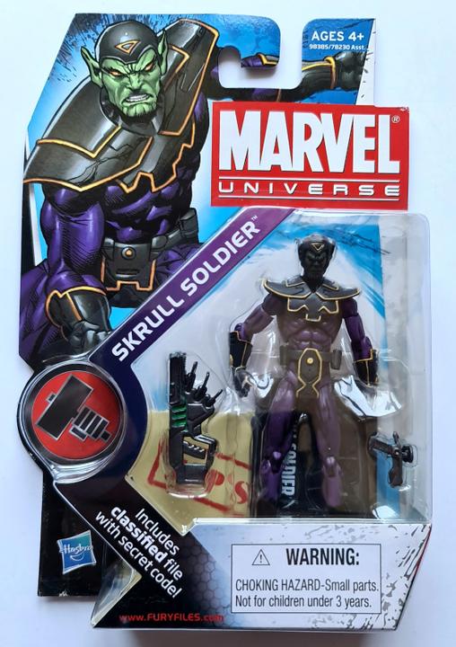 Actual product image Hasbro Marvel Universe - Skrull Soldier Action Figure Series 2/024 (2009)