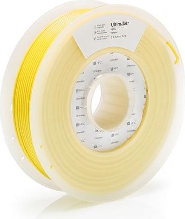 Immagine prodotto Ultimaker PETG - Giallo - 2.85mm (PETG, 2.85 mm, 750 g, Giallo)