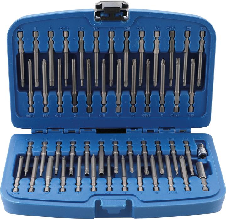 Produktbild BGS Sicherheitsschrauben-Bit-Satz (T8, T10, T15, T20, T25, T27, T30, T35, T40, 2 mm, 2.5 mm, 3 mm, 4 mm, 5 mm, 6 mm, PH1, PH2, PZ1, PZ2)