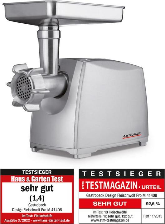 Actual product image Gastroback Design Pro M