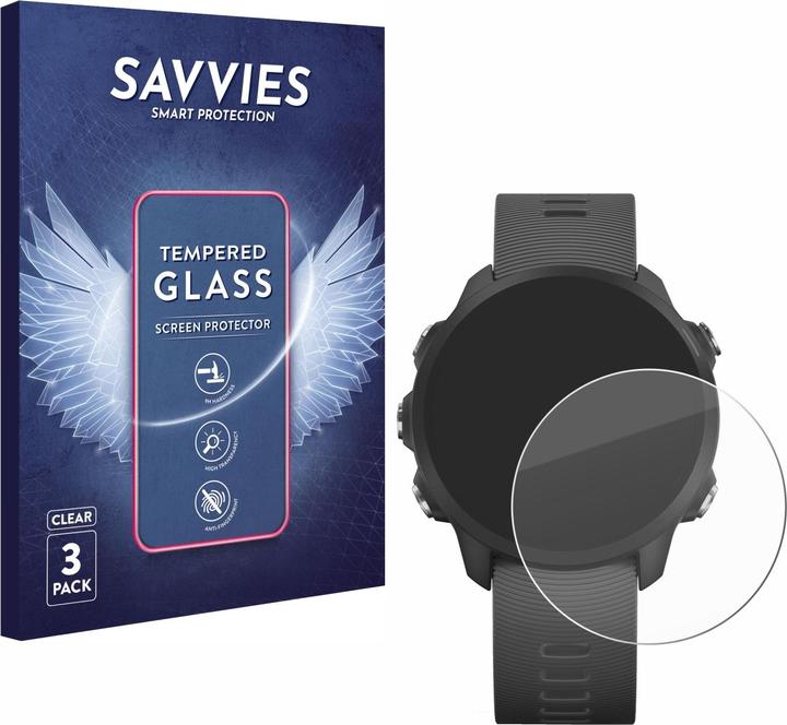 Savvies Panzerglas Hartglas Displayschutz