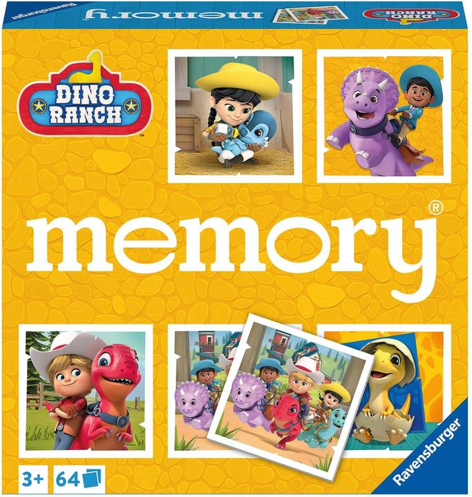 Image du produit Ravensburger Dino Ranch memory® D/F/I/NL/EN/E (Allemand, Français, Norvégien, Polonais, Néerlandais, Japonais, Suédois, Portugais, Anglais)