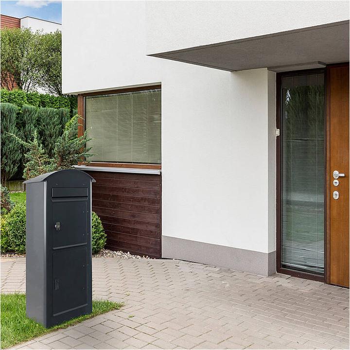 Actual product image SafePost 80 Parcel letterbox green
