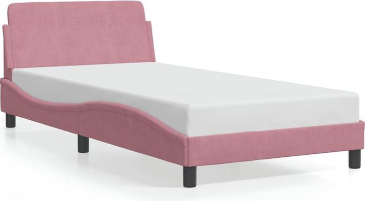 Immagine prodotto VidaXL Struttura letto con testiera in velluto (100 x 200 cm)