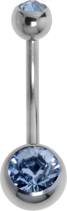 Bijouteria Bauchpiercing (Titan, Kristall)