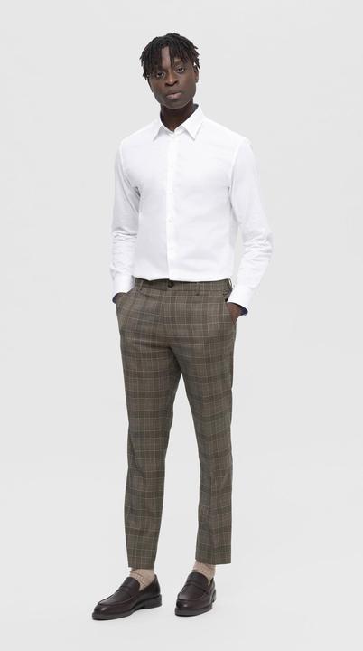 Actual product image Selected Homme Checked suit trousers (44)