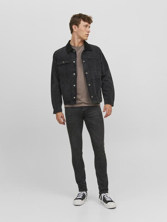 Actual product image Jack & Jones Glenn Jeans Slim Fit Black Denim (W33/L36)