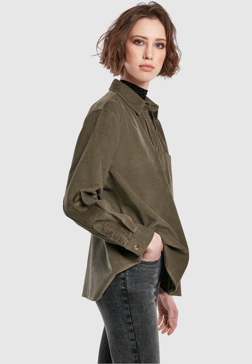 Actual product image Urban Classics Long sleeve shirt Corduroy Oversized (S)