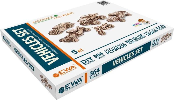 Produktbild Eco Wood Art Fahrzeug Set