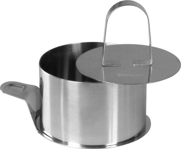 Produktbild Stoneline Dessertringe und Speiseringe Set, 8-teilig, Edelstahl, 6 Ringe, 1 Heber, 1 Stempel, rund
