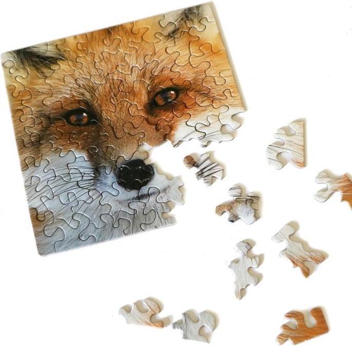 Produktbild Curiosi Q Puzzle Animal 7 Tiermotiv Fuchs (66 Teile)