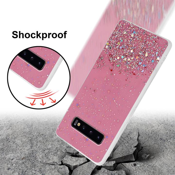 Immagine prodotto Cadorabo Copertura in TPU scintillante (Samsung Galaxy S10)