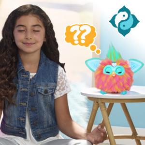 Immagine prodotto Furby peluche interattivo (arancione) - voce in francese (15 cm)