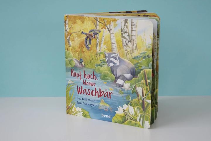 Produktbild Kopf hoch, kleiner Waschbär – ein Bilderbuch für Kinder ab 2 Jahren (Deutsch, Lea Kässmann, 2021)