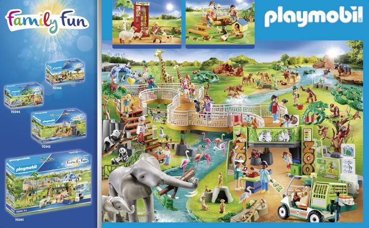 Produktbild Playmobil 70342 Grosser Streichelzoo (70342, Playmobil Family Fun)