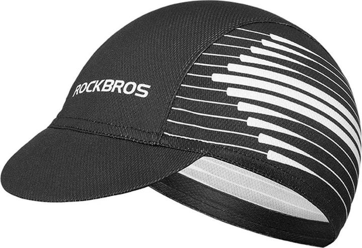 Rockbros MZ10023 cycling cap with peak - black (One Size)
