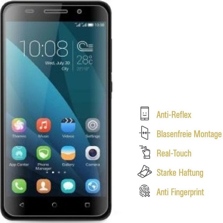 Produktbild Protectorking 3x Displayschutzfolie matt Anti-Reflex entspiegelt (3 Stück, Honor 4X)