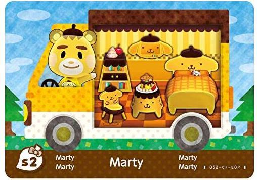Actual product image Nintendo amiibo cards 6 pcs. Animal Crossing New Leaf + Sanrio (Wii U, Switch, 3DS)