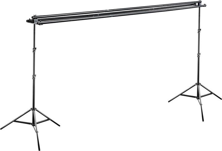 Actual product image Walimex 3-fold background system + bag (290 cm, 250 cm)