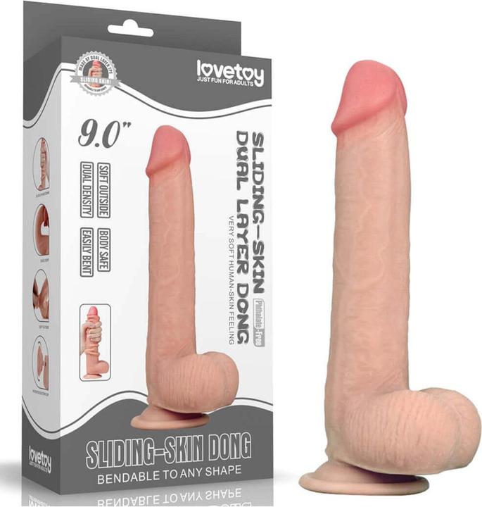 Produktbild Lovetoy Sliding Skin Dildo