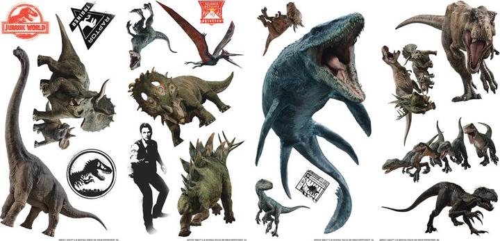 Productafbeelding Roommates Jurassic World Fallen Kingdom Peel And Stick Muurstickers