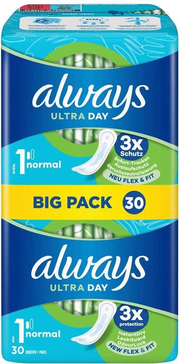 Produktbild Always Ultra Day (30 x, Damenbinden)