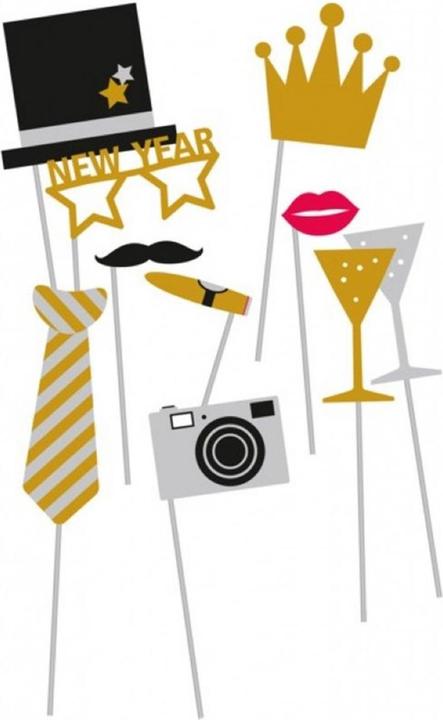 Actual product image Amscan Accessories 10 pcs for NY photos