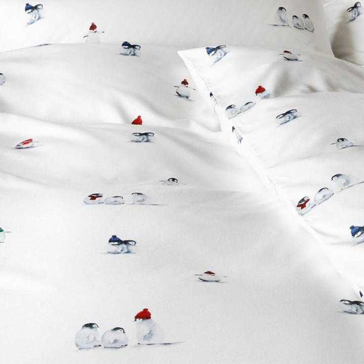 Produktbild Elegante Pinguin Party (Duvetbezug, 155x220 cm + 80x80 cm)