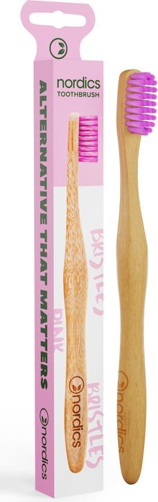 Actual product image Nordics Bamboo toothbrush soft medium (Medium, 1 x)