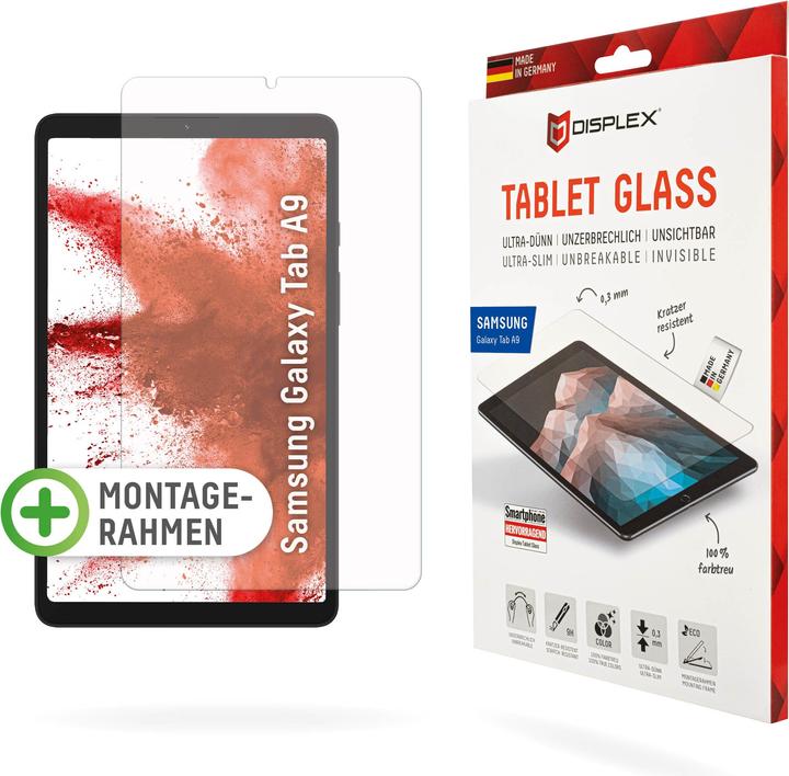 Displex Tablet Glass, Tablet Schutzglas (1 Pezzo/i, Galaxy Tab A9)