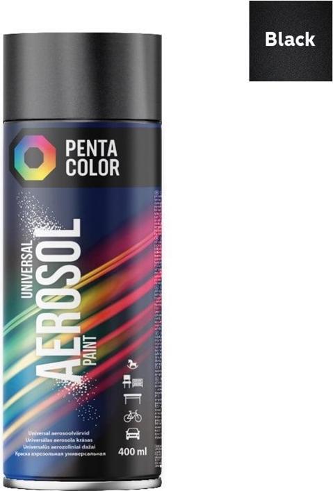 Produktbild Pentacolor PAINT AER PENTA BLACK GLOSS 400ML R-9005