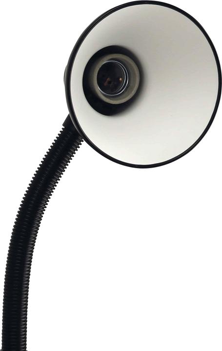 Produktbild DayLite Schreibtischleuchte HD2028, Metall, 230V, E27, IP20, schwarz (E27)