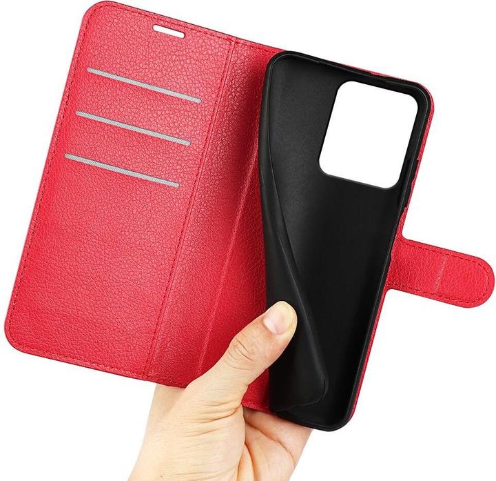 Produktbild Cover-Discount Xiaomi Redmi 13 / Poco M6 - Leder Etui Hülle (Xiaomi Redmi 13, Xiaomi Poco M6)