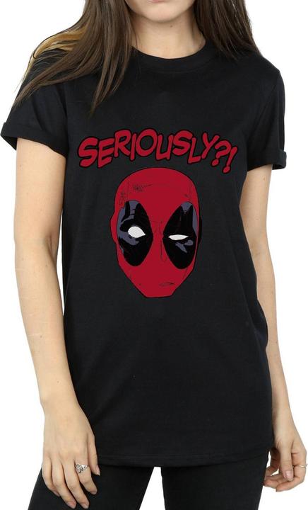 Immagine prodotto Deadpool Maglietta Boyfriend da donna/ragazzo in cotone (XL)