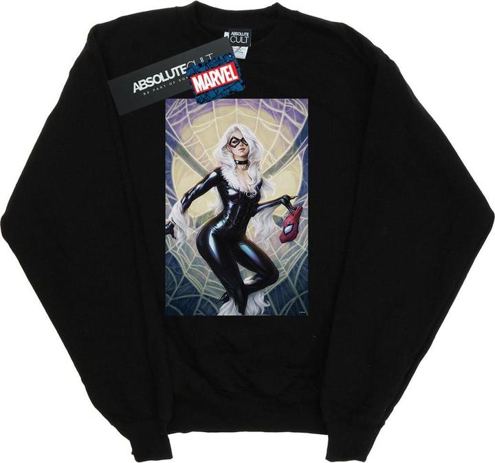 Image du produit - Sweat BLACK CAT ARTWORK - Femme (L)