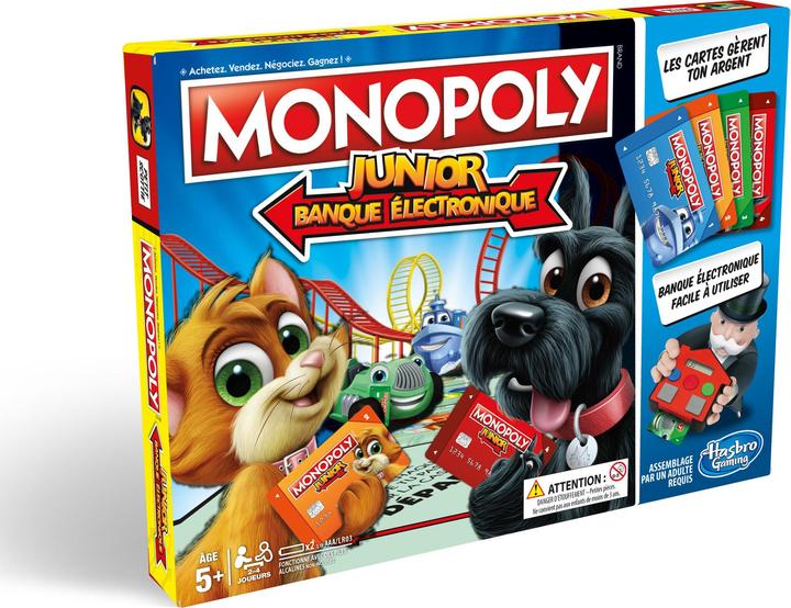 Immagine prodotto Hasbro Monopoly Junior Banque electronique F (Francese)