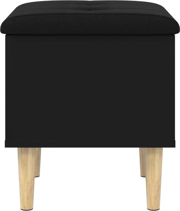 Immagine prodotto VidaXL Panca con vano portaoggetti nera 42x42x46 cm (42 cm)