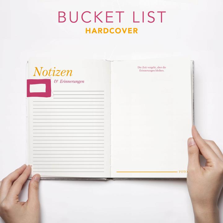 Actual product image That's Me Bucket List | Das ultimative Bucket List Buch für ein erfülltes Leben | Das Ausfüllbu (German, Lisa Wirth, 2024)